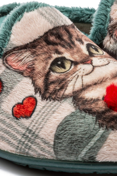 Twigy Papuci de casă pentru femei Cookie Albastru 37/41