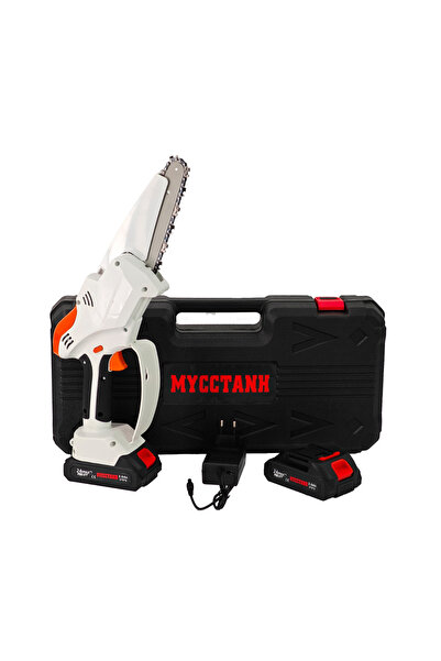 DDT Mini chainsaw with 2 batteries DDT-MUSTANGG, 21V, 2Ah, new model, 6” blade & chain