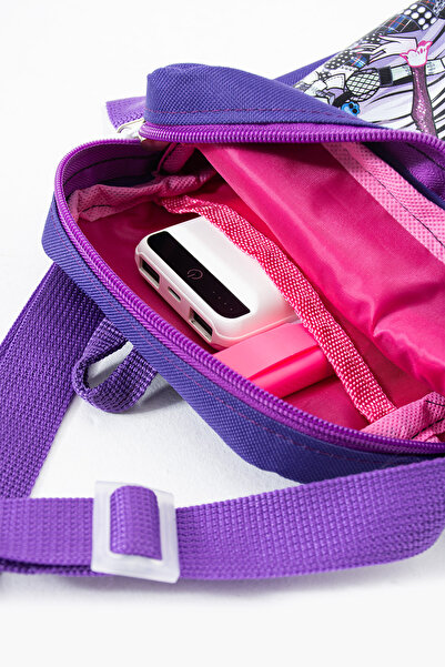 Roxy Monster High Draculaura Children's Shoulder Bag – 3 Compartments – Waterproof Fabric (21×16×6 cm)