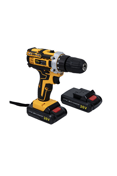 DDT Mașină de Găurit și Înșurubat Mustang, 26V, 2 Acumulatori, Mandrină 10 mm