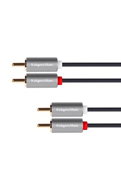 Kruger&Matz Cablu 2 RCA 10m Basic