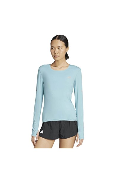 adidas Adi365 Co Ls W Γυναικείο μακρυμάνικο μπλουζάκι για τρέξιμο KB9919 Μπλε