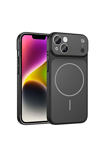 Zebana Apple iPhone 13 Uyumlu Kılıf TitanMag Kılıf (iPhone 17 Pro Max Görünüm...