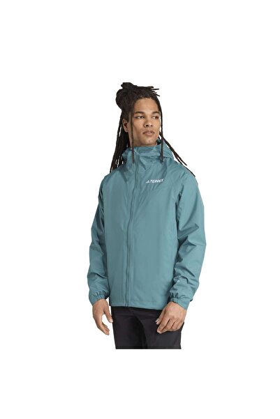 adidas Multi 2L Rain J Erkek Yeşil Outdoor Ceketi ERKEK OUTDOOR CEKETİ JL9774