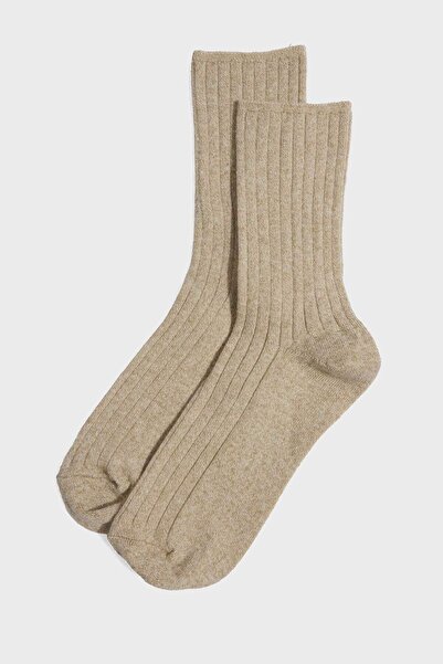 DeFacto Women's 3-Pack Cotton Long Socks G6812Axns