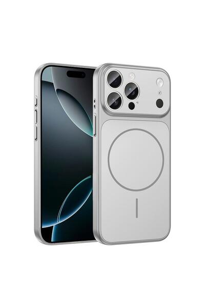 Zebana Apple iPhone 13 Pro Max Uyumlu Kılıf TitanMag Kılıf (iPhone 17 Pro Max...