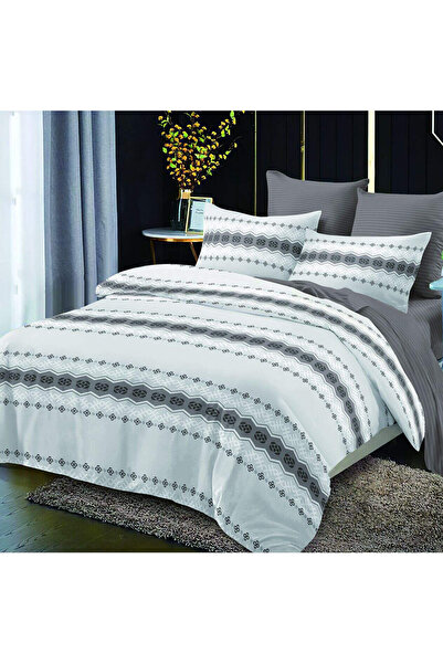 Patul Bubmac Finet Linen, Sulphur, Double Bed, 2 Persons, 6 Pieces