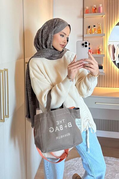 Hazamoda سترة بيج Piraye