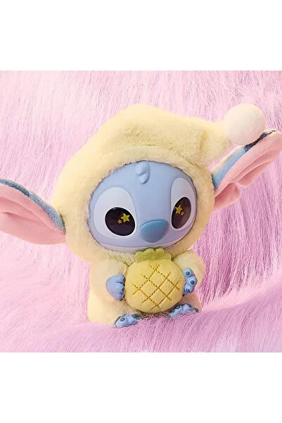Choice No box-6 2025 HOT Animals Party Series Stitch Blind Box Toy Mysterious Flocking Fluffy Doll Decor Gi