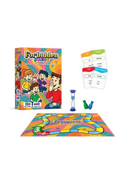 Sera Oyun Aletleri Forbidden Junior – Children's Word Guessing Game (220 Hidd...