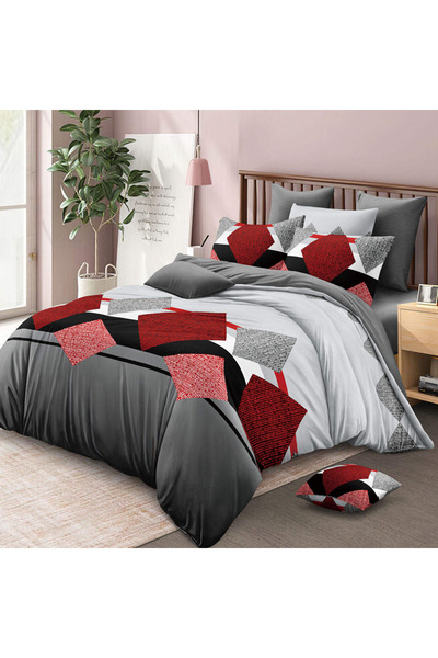 Patul Bubmac Finet Linen, Sulphur, Double Bed, 2 Persons, 6 Pieces