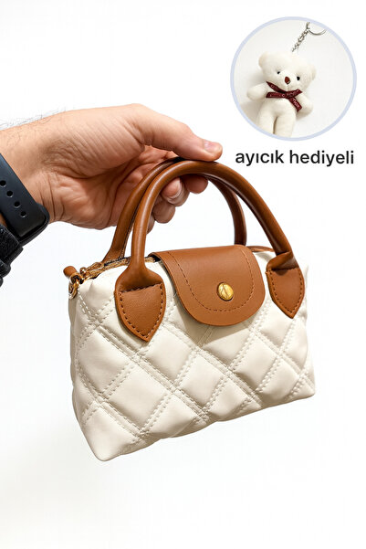 ateş3434 İkra Çanta Women's Small Size Hand and Shoulder Bag with Faux Leathe...
