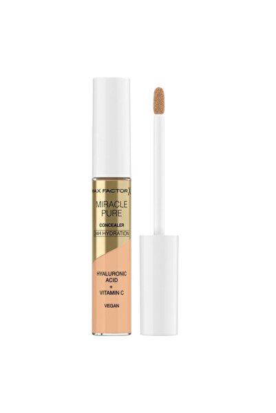 Max Factor Miracle Pure, Acid hialuronic, Hidratare 24 de ore, Stilou corector pentru conturul ochilor, 06, 7,