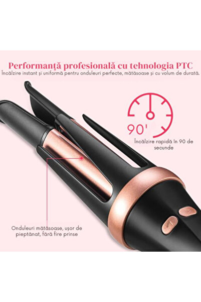 AMNIX Automatic Hair Curler with Digital Control, 150–210°C, 45W