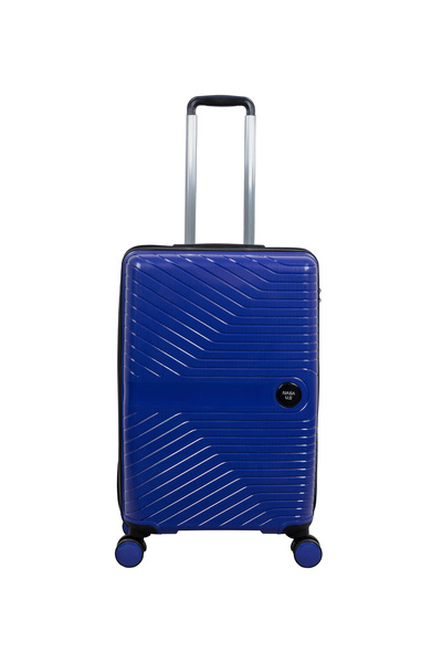 NASA U S Nasa U.s Lacivert Çekçekli Sert Valiz NASA U.S PP LACİVERT BÜYÜK BOY...