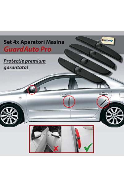 FUGO Protecții pentru marginile ușilor auto GuardAuto Pro™ - Set universal de 4