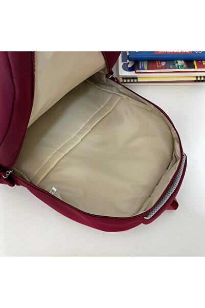 Generic New cute junior and senior high school student backpack, casual simple lightweight dual-shoulder bag
