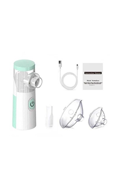 Biki Ultrasonic Inhaler Mesh Nebulizer Rechargeable 18ml Rechargeable