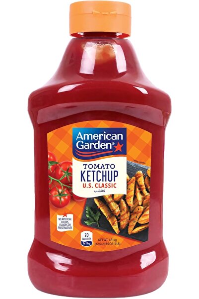 american garden كاتشب أمريكي، نباتي، خالي من الغلوتين، 1.81 كجم