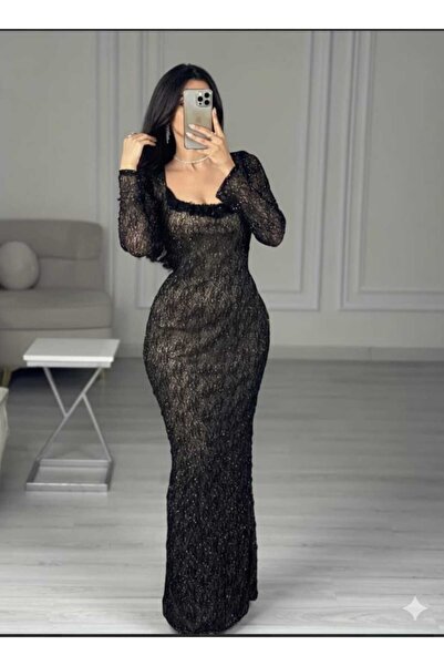 Al-Hanouf Fashion فستان سهره طويل