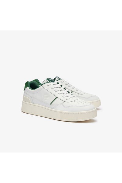 Lacoste Men's Aceclip Premium Leather Trainers