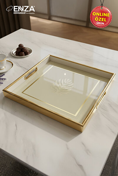 Enza Narin Tea Coffee Breakfast and Presentation Tray 36 cm