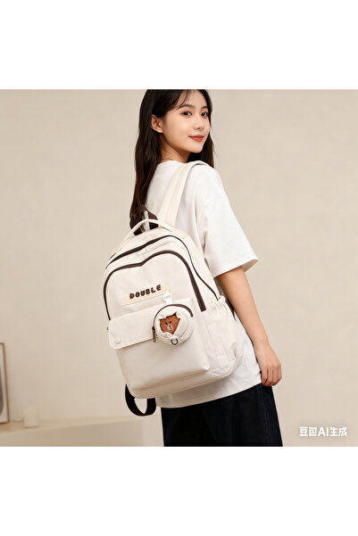 Generic New Style High-Aesthetic Dual-Shoulder Bag, Large Capacity, Fashionable and Versatile Backpack