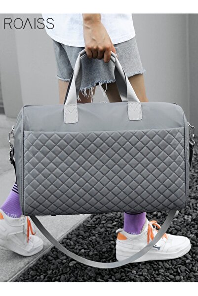 ROAISS Unisex High Quality Travel Duffel Bag Large Capacity Lightweight Water...