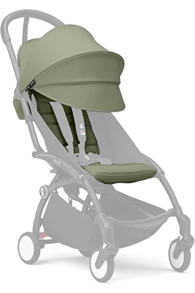 Stokke مجموعة يويو ٦ ألوان+ - منسوجات فقط (وسادة مقعد، مظلة قابلة للتمديد، وج...