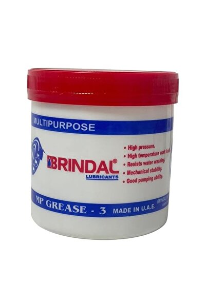 Brindal شحم MP Grease 3 متعدد الأغراض عالي الضغط للهيكل ومحامل العجلات والمفا...