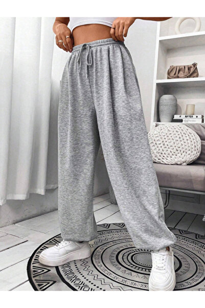 Take Two By Styli Solid Elastic Drawstring Waist Joggers