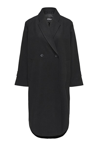 ONLY Women/Girls Black Coat Model Code: (15367942) Onlmaısy Oversized Wool Coat Otw