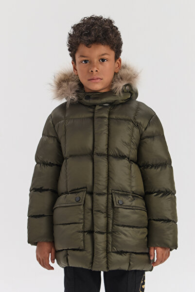 Nebbati Boy Khaki Coat