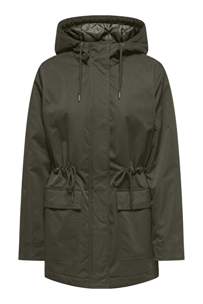 ONLY Women's / Girls' Khaki Coat Model Code: (15357625) Onlhannover Padded Jacket Otw Nn