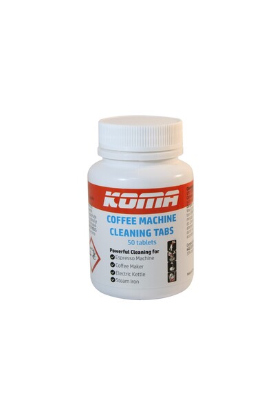 KOMA TAB01 - 2in1 cleaning tablets for automatic coffee machines, 50 tablets
