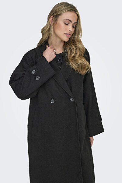 ONLY Women/Girls Black Coat Model Code: (15367942) Onlmaısy Oversized Wool Coat Otw