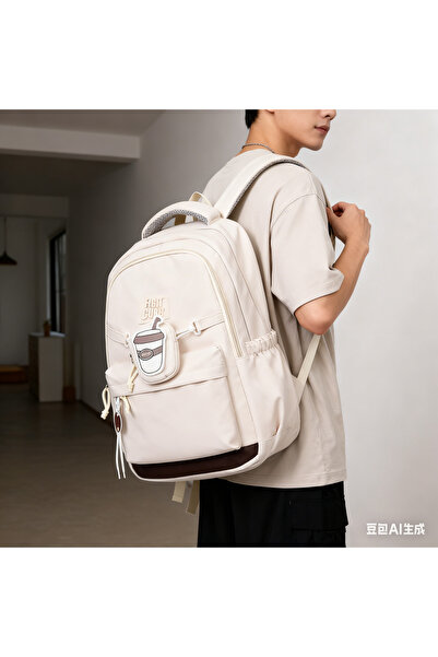 Generic Student Backpack College Style Large Capacity Sweet Cute Backpack Pure and Innocent