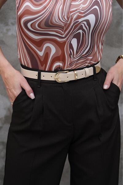 Desre Moda Gold Buckle Cowboy Belt Trouser Belt Shirt Belt Coat Belt Women's ...