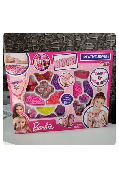 senacacollection Colier și brățară Barbie, design personalizat din margele