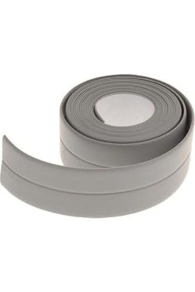 STOREMAX Gri Duş Pvc Lavabo Küvet Tezgah Kenar Banyo Mutfak Pencere 3,2 Mt Su...