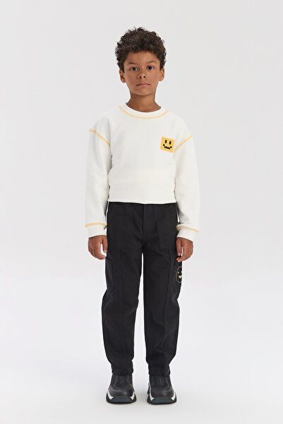 Nebbati Boy Black Trousers