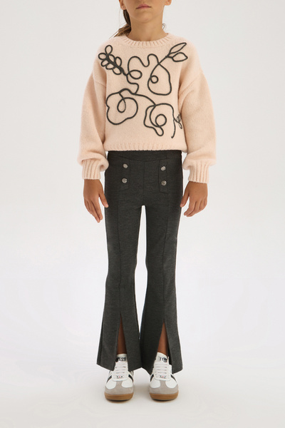 Tyess Girl Anthracite Trousers