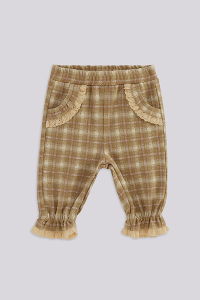 Layette Baby Girl Patterned Trousers