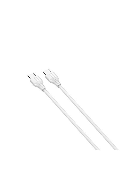 LDNIO LC-121-C 65W Type-C to Type-C USB Cable 1m (PD/QC Fast Charging)