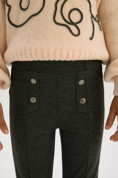 Tyess Girl Anthracite Trousers