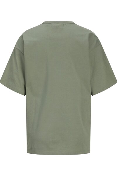 JJXX Women's / Girls' Green T-Shirt Model Code: (12280155) Jxstudıo Vesterbro Loose Tee Jrs Noos