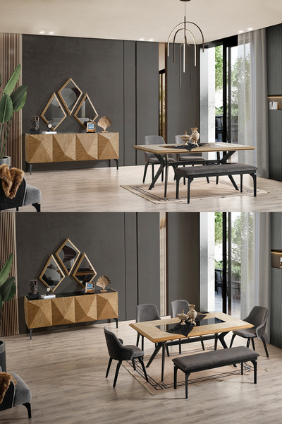 Eymense Piramit Yemek Odası Takımı