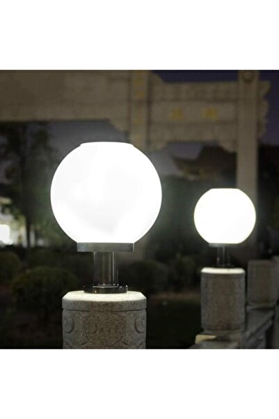 STOREMAX Set Üstü KÜRE Solar LED, Bahçe Lambası 30W, Güneş Enerjili+220V Elek...