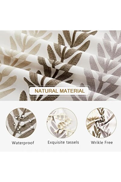 FLYROAD 90x140CM Waterproof Embroidered Burlap Linen Tassel Tablecloth