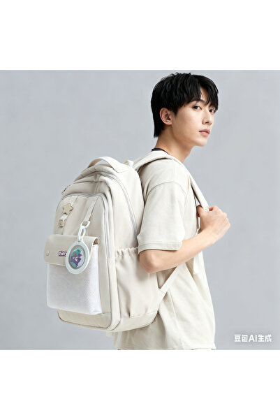 Generic High-Beauty Junior High School Girl Backpack Fashion School Bag High School College Student